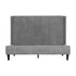 Amelia 4FT6 Bed - Dark Grey Fabric